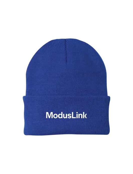 Royal Knit Cap w/ModusLink Logo