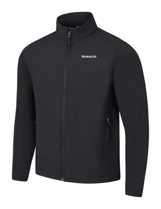 Black Core Soft Shell Jacket w/ModusLink Logo