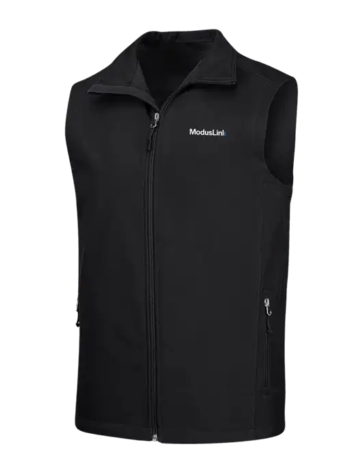 Black Core Soft Shell Vest w/ModusLink Logo