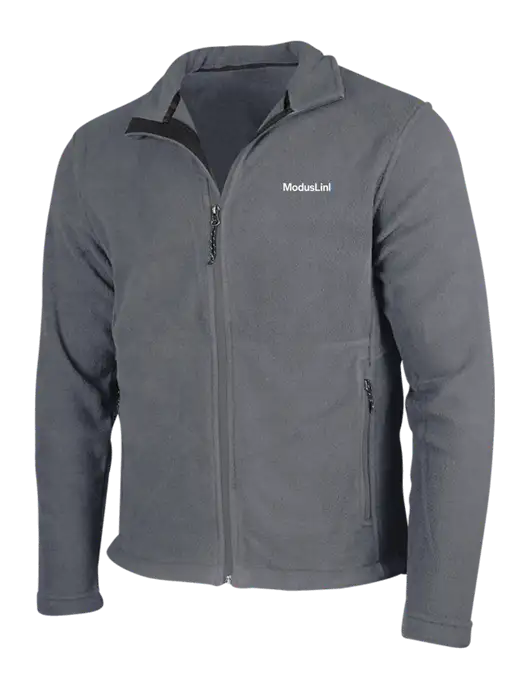 Medium Grey Fleece Jacket w/ModusLink Logo