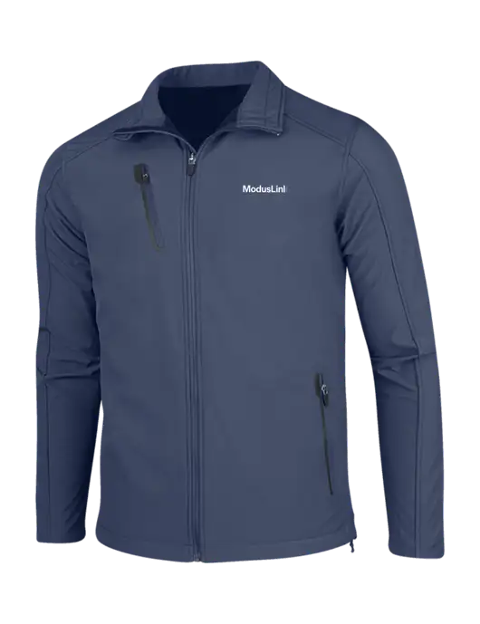 Navy Welded Softshell Jacket w/ModusLink Logo