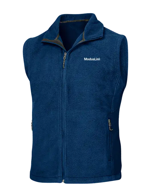 Navy Fleece Vest w/ModusLink Logo