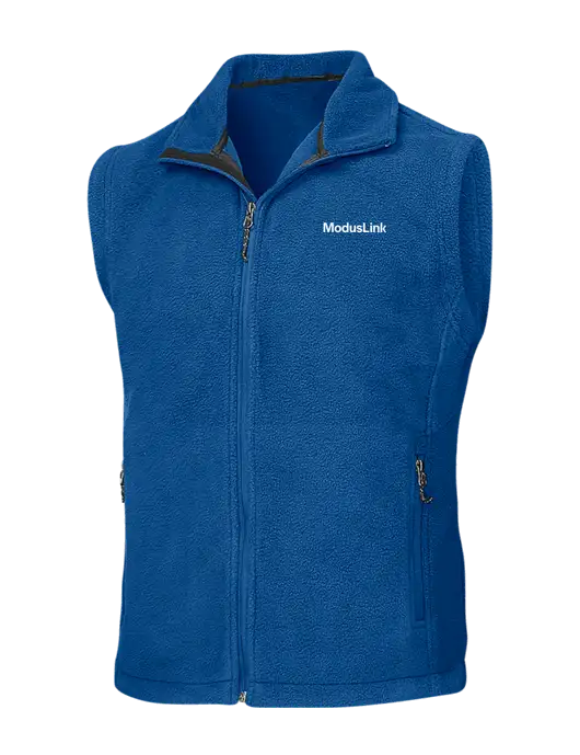 Royal Fleece Vest w/ModusLink Logo