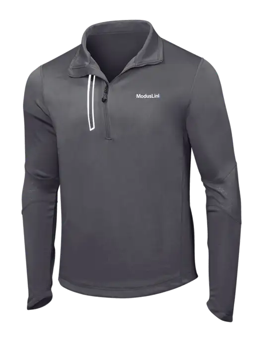 OGIO Gear Grey Endurance Fulcrum 1/4 Zip w/ModusLink Logo