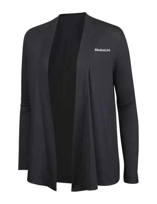 Smoke Grey Womens Concept Cardigan w/ModusLink Logo