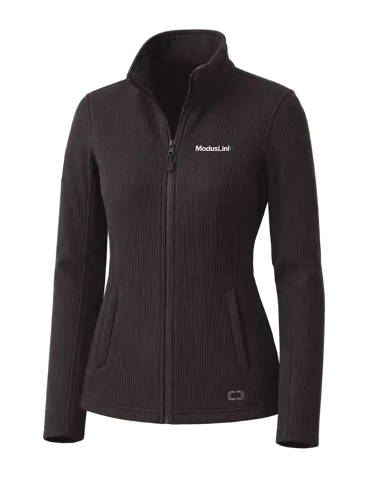 OGIO Blacktop Womens Grit Fleece Jacket w/ModusLink Logo