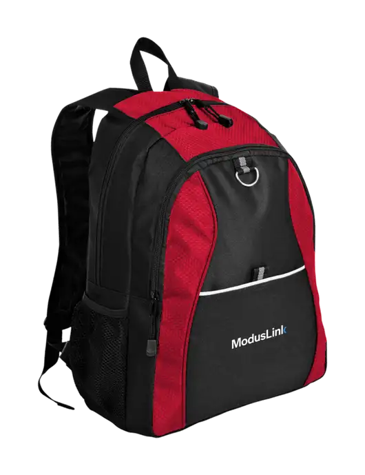Honeycomb Red/Black Backpack w/ModusLink Logo