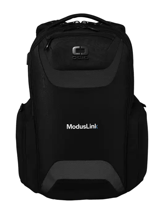 OGIO Black Charcoal Connected Pack w/ModusLink Logo